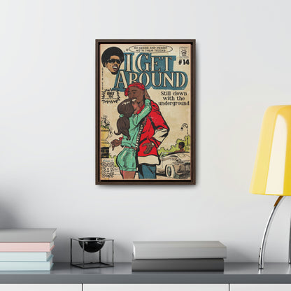 2Pac - I Get Around - Tupac - Gallery Canvas Wraps, Vertical Frame
