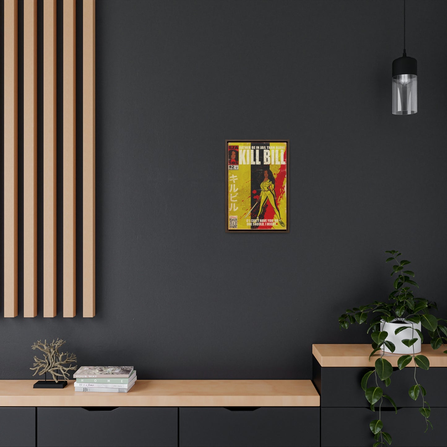 SZA - Kill Bill - Gallery Canvas Wraps, Vertical Frame