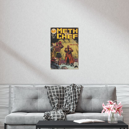 Method Man - Meth vs Chef - Raekwon - Vertical Matte Poster