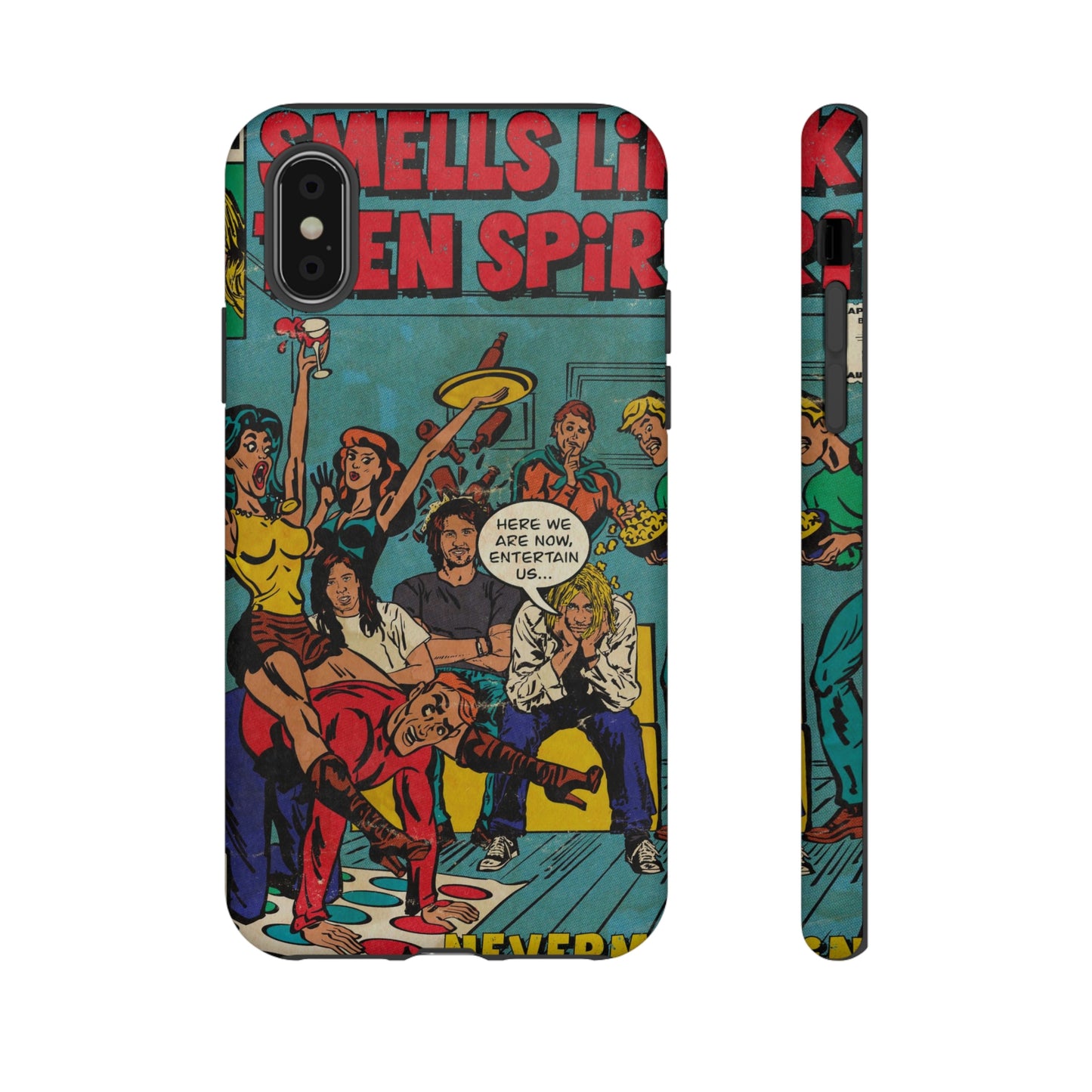 Nirvana - Smells Like Teen Spirit - Tough Phone Cases