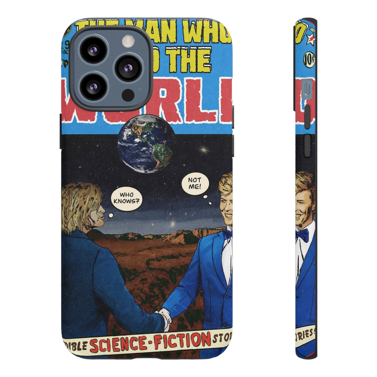 Nirvana & Bowie - Man Who Sold The World- Tough Phone Cases
