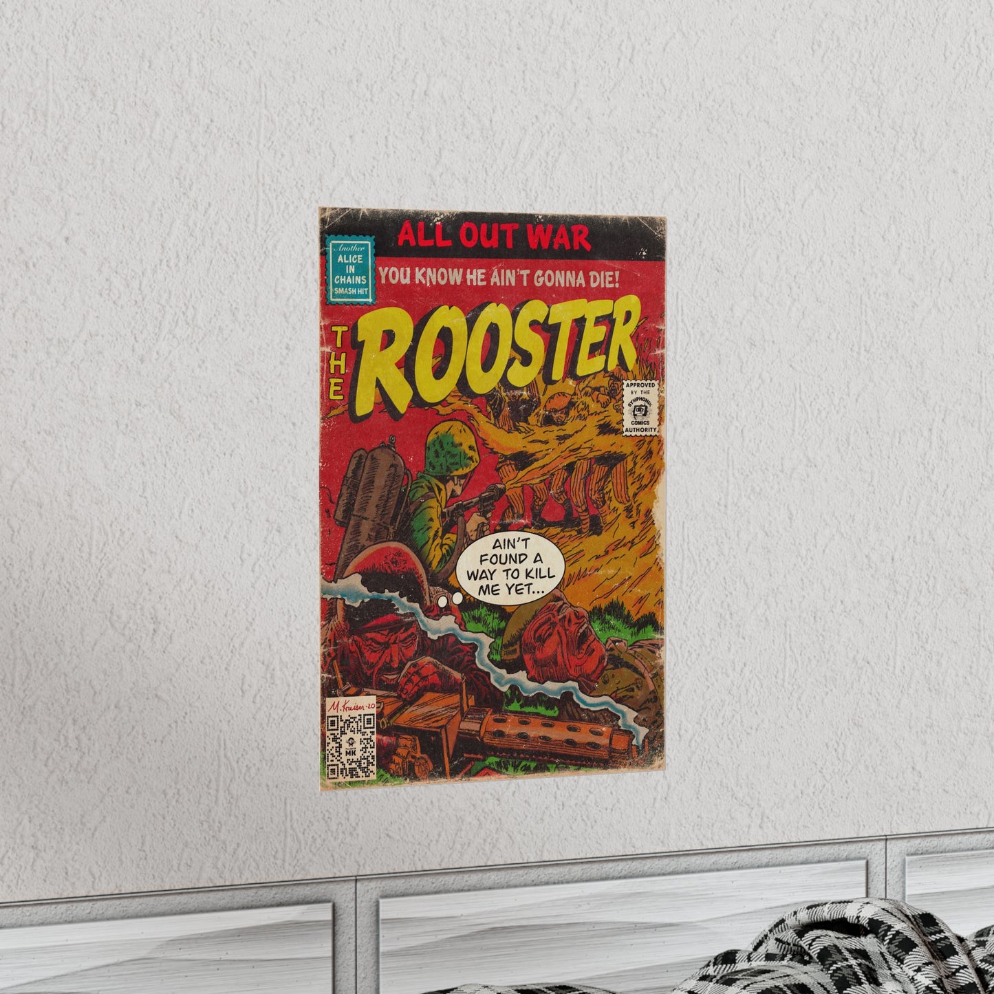 Alice In Chains - Rooster - Vertical Matte Poster