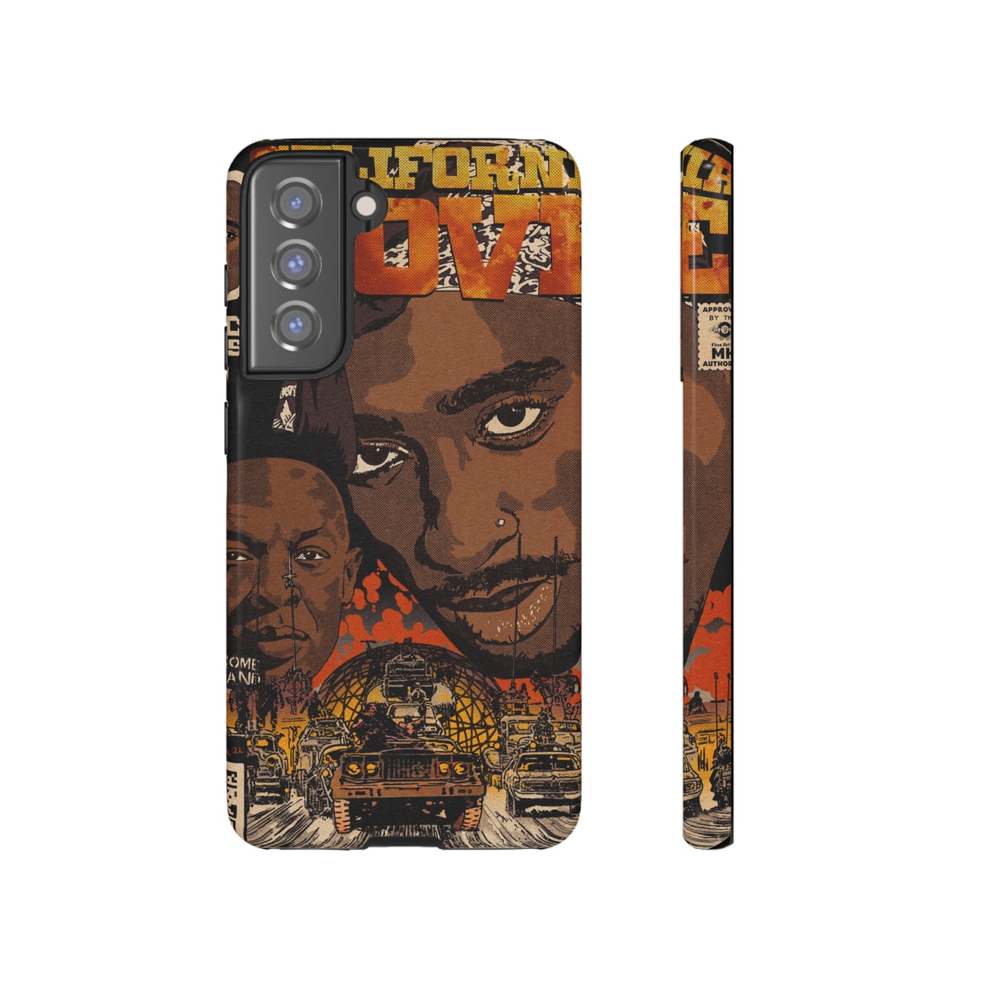 2pac & Dr. Dre - California Love- Tupac - Tough Phone Cases