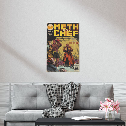 Method Man - Meth vs Chef - Raekwon - Vertical Matte Poster