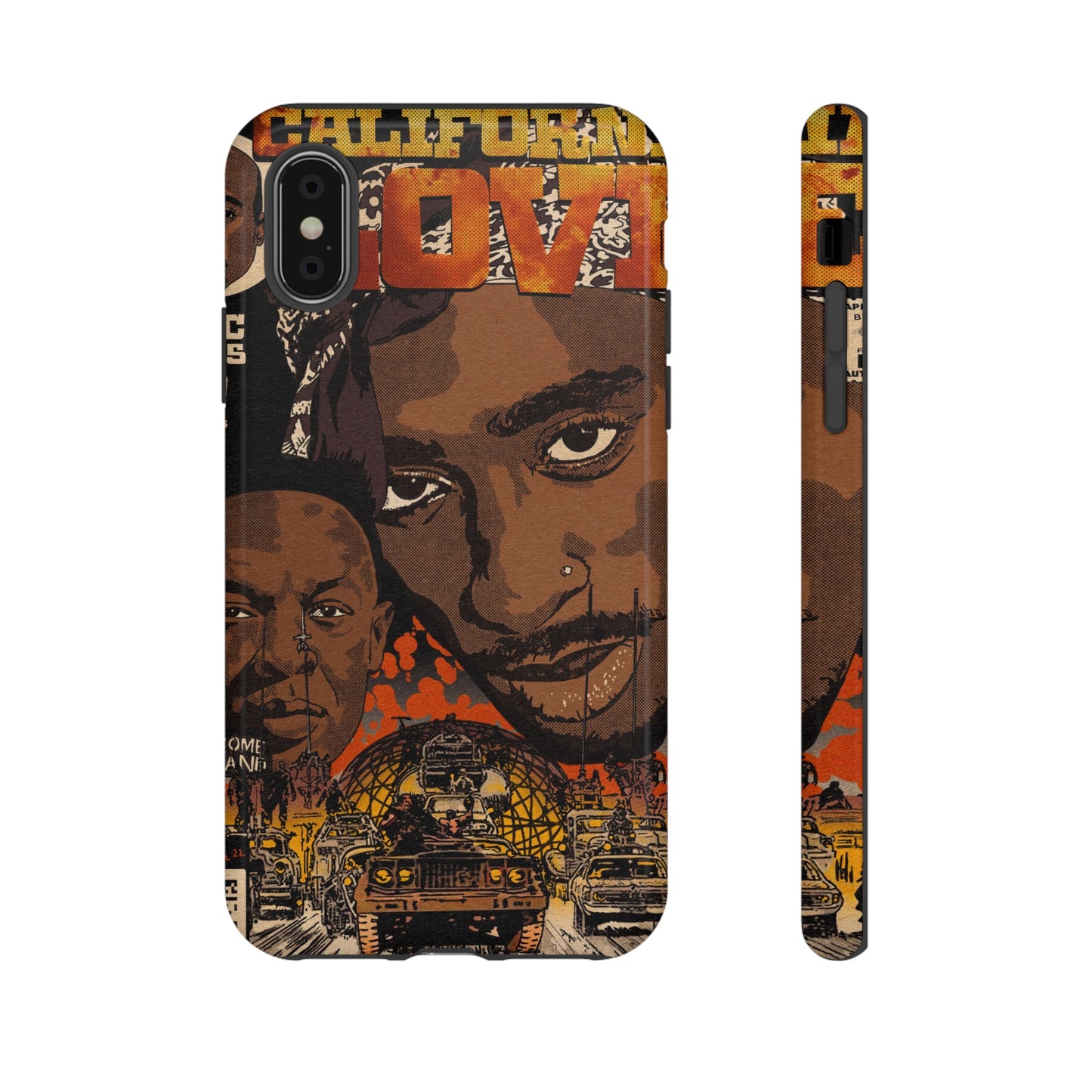 2pac & Dr. Dre - California Love- Tupac - Tough Phone Cases